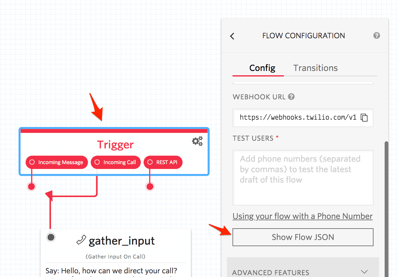 Export Flow Trigger.