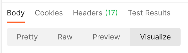 Visualize button clicked.