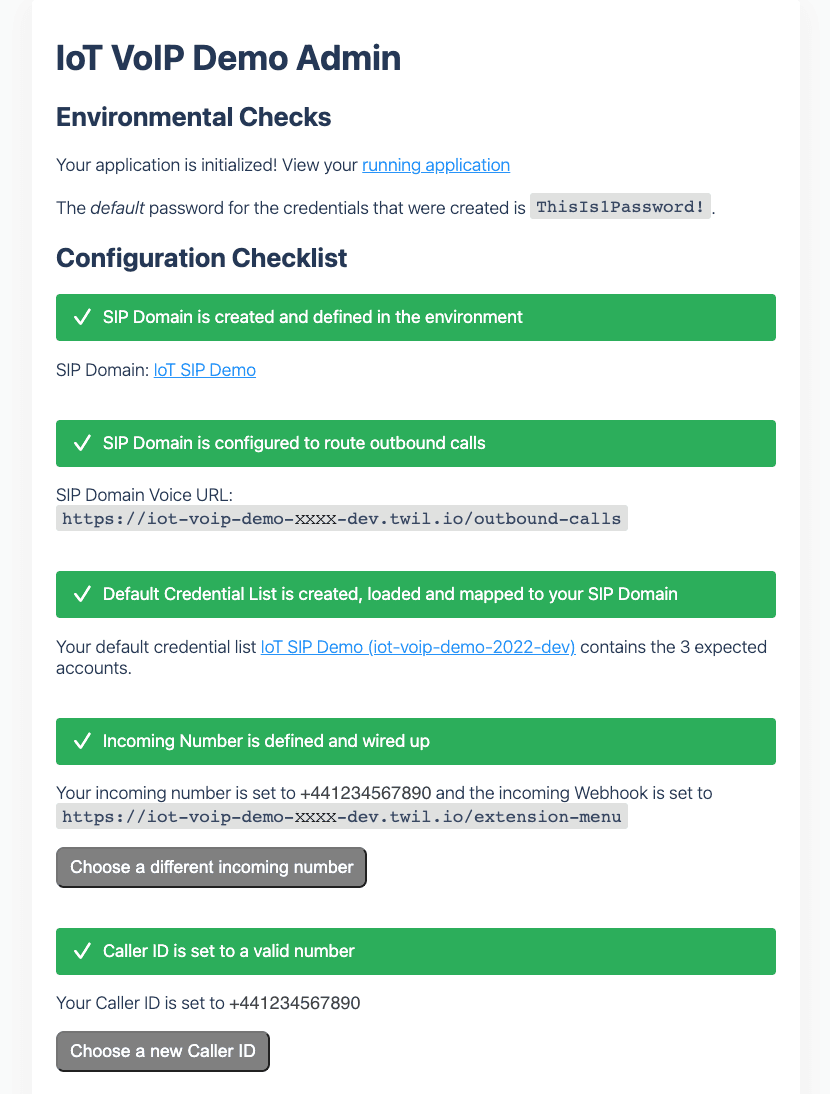Initialize the backend app on the admin page.