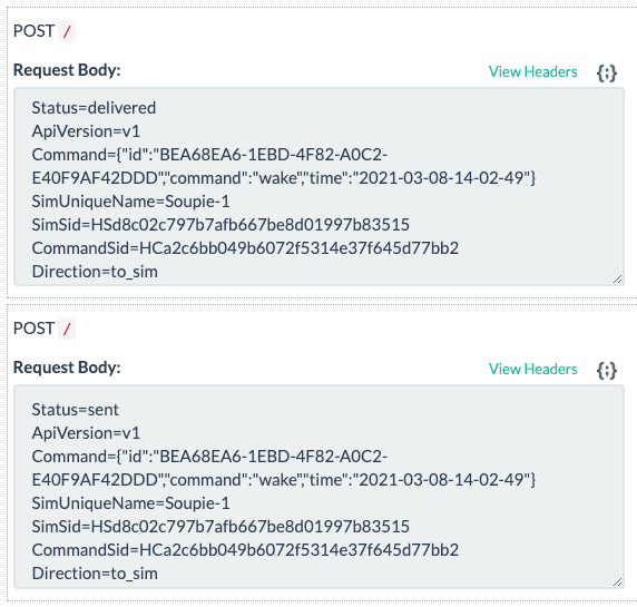 Super SIM SMS Commands Beeceptor receipt 2.