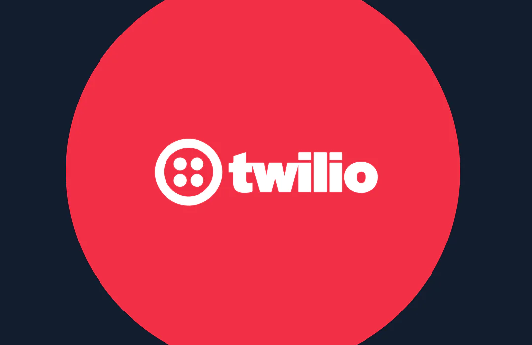 Twilio logo blog card image