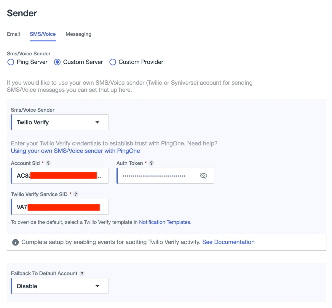 Verify Setup in PingOne
