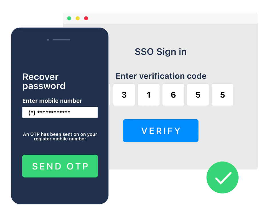 Secure SSO Sign In and password recovery with Authy