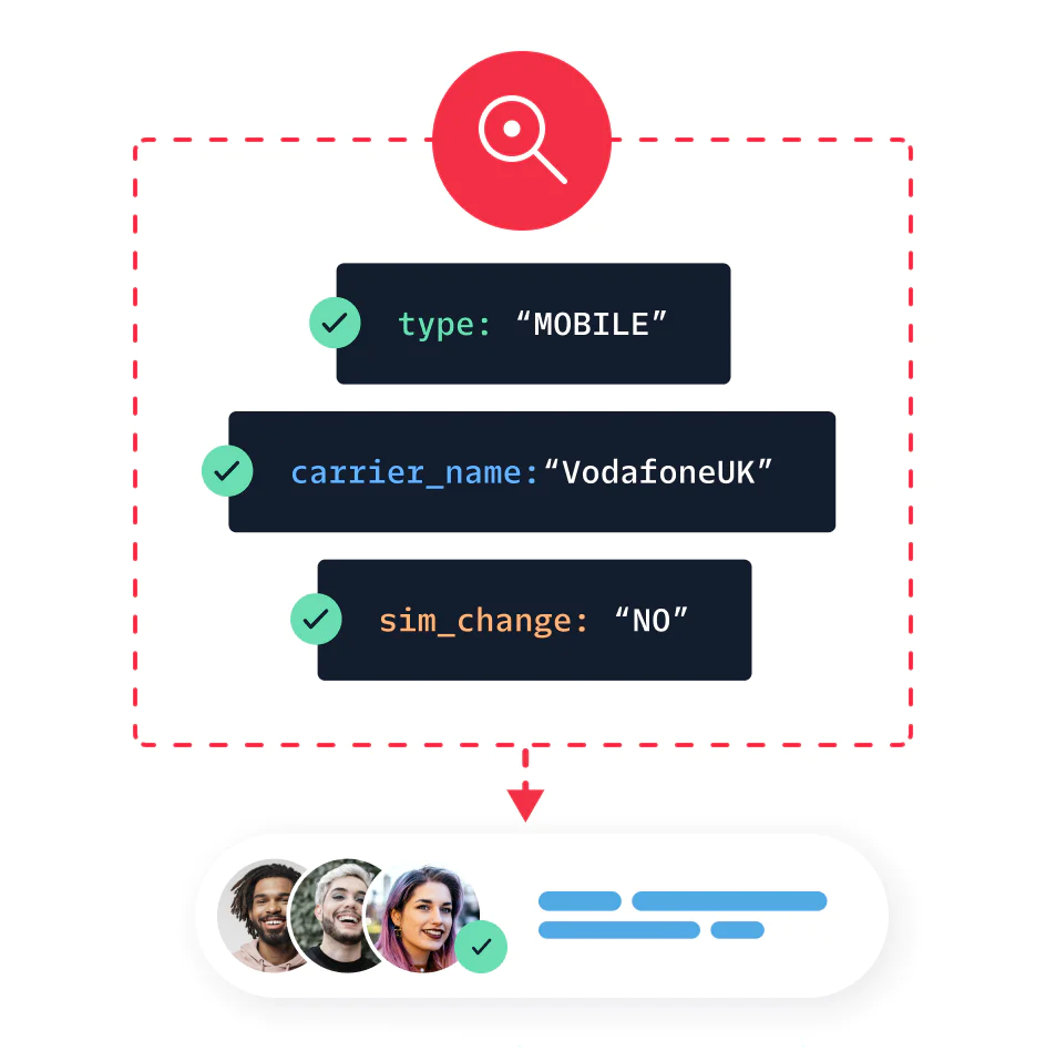 Lookup API validates users behind-the-scenes using phone data intelligence
